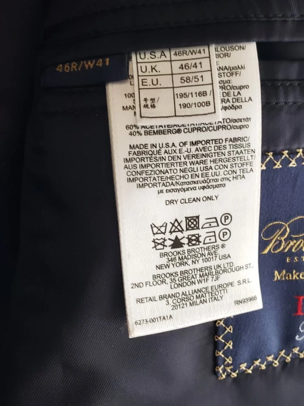 Brooks Brothers pre owned